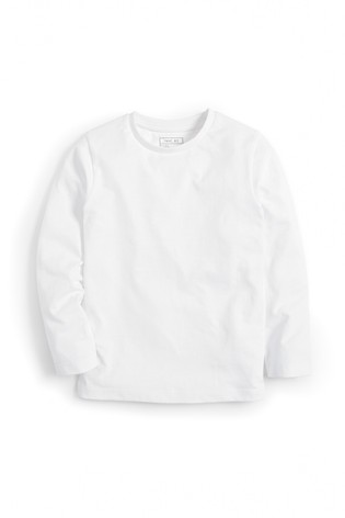 Long Sleeve T-Shirts (3-16yrs) 5 Pack