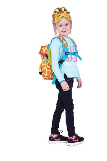 Playzeez Brody Yellow The Giraffe Backpack