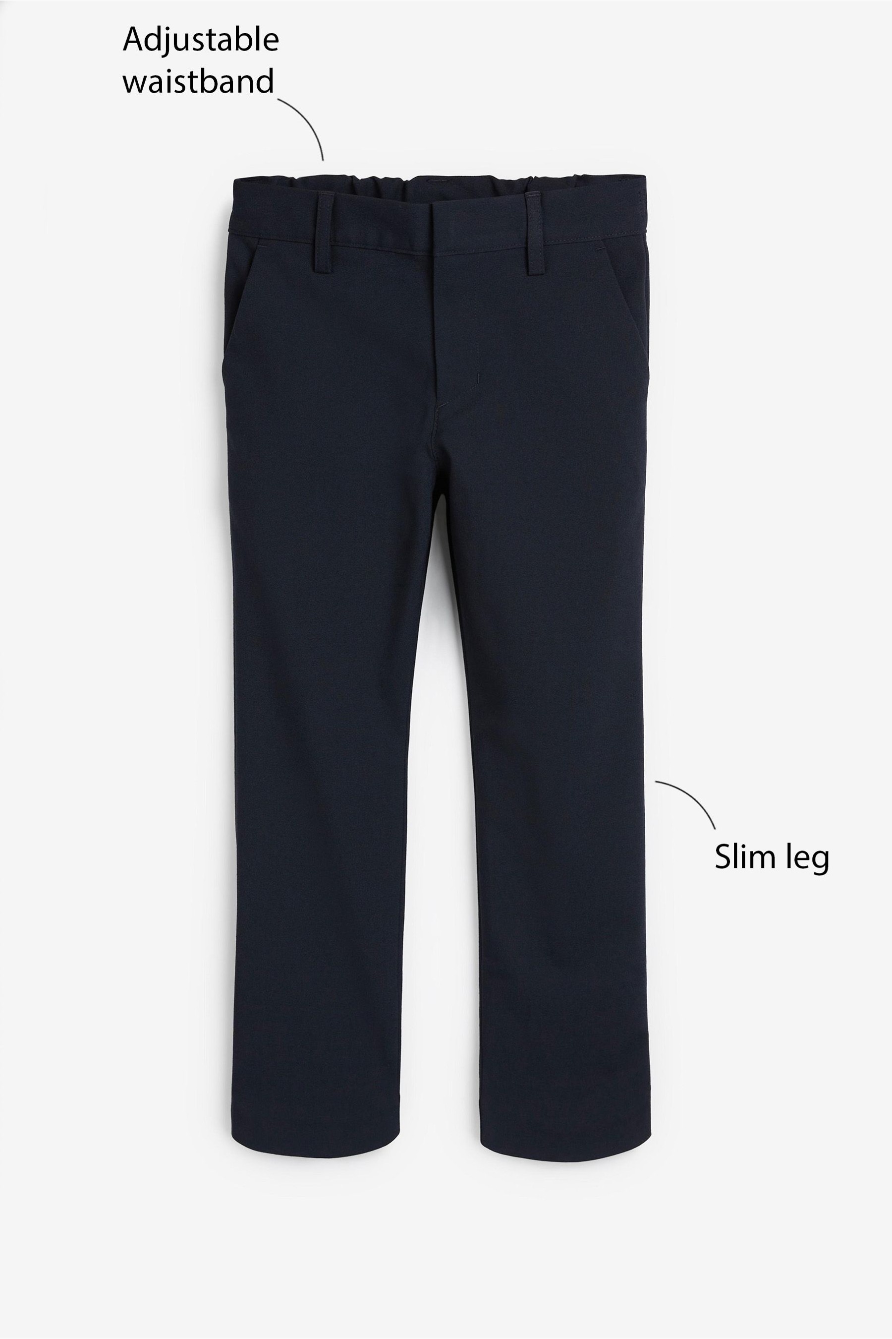 Formal Stretch Skinny Trousers (3-17yrs) Regular Waist