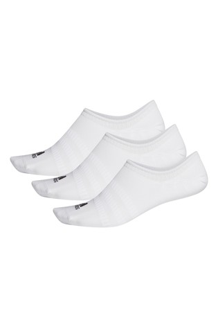 adidas Kids White Trainer Socks Three Pack