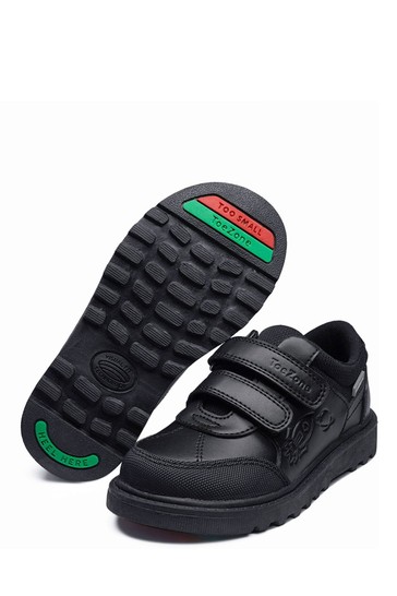 ToeZone Black Rocket Novelty School Shoes