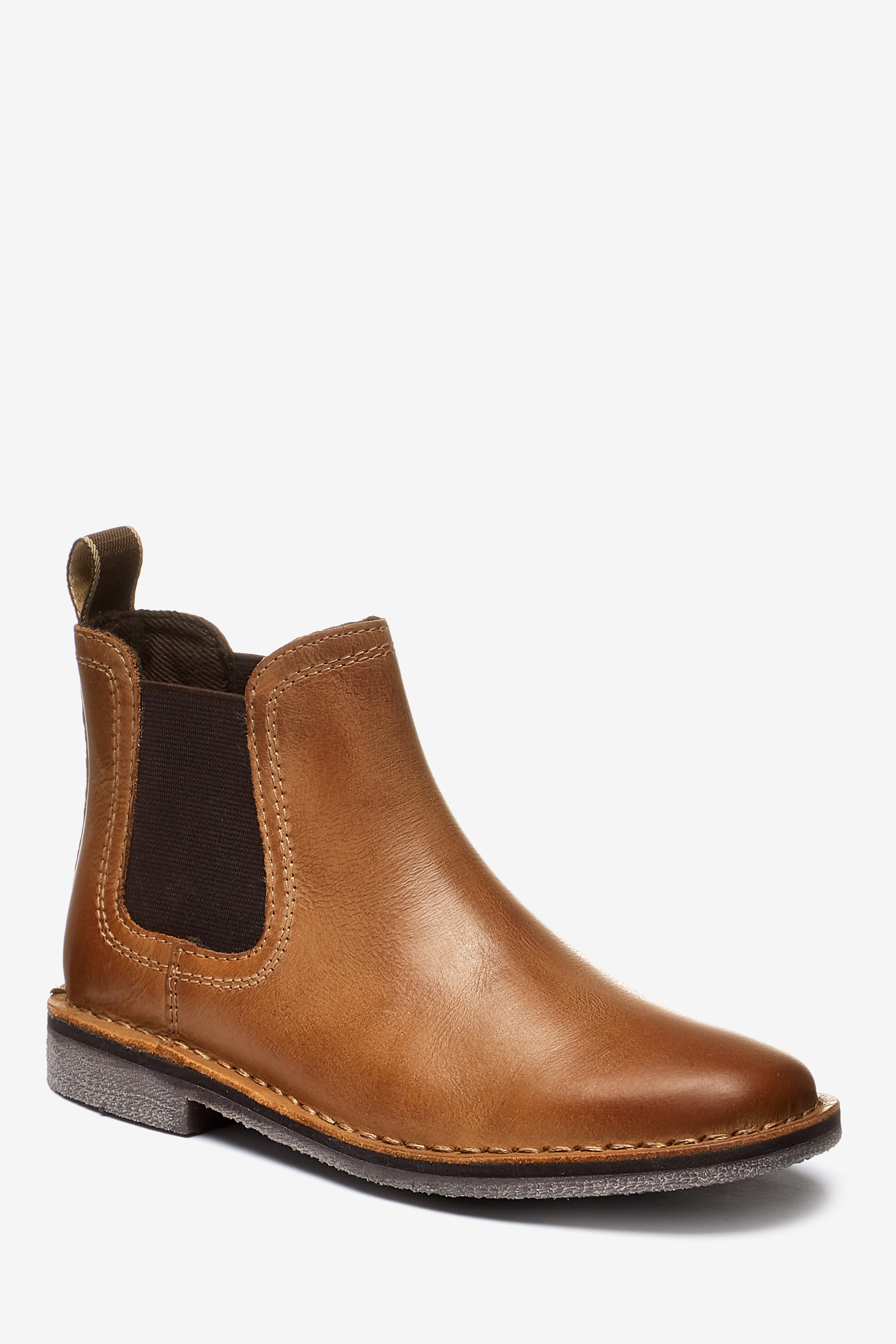 Leather Chelsea Boots Standard Fit (F)