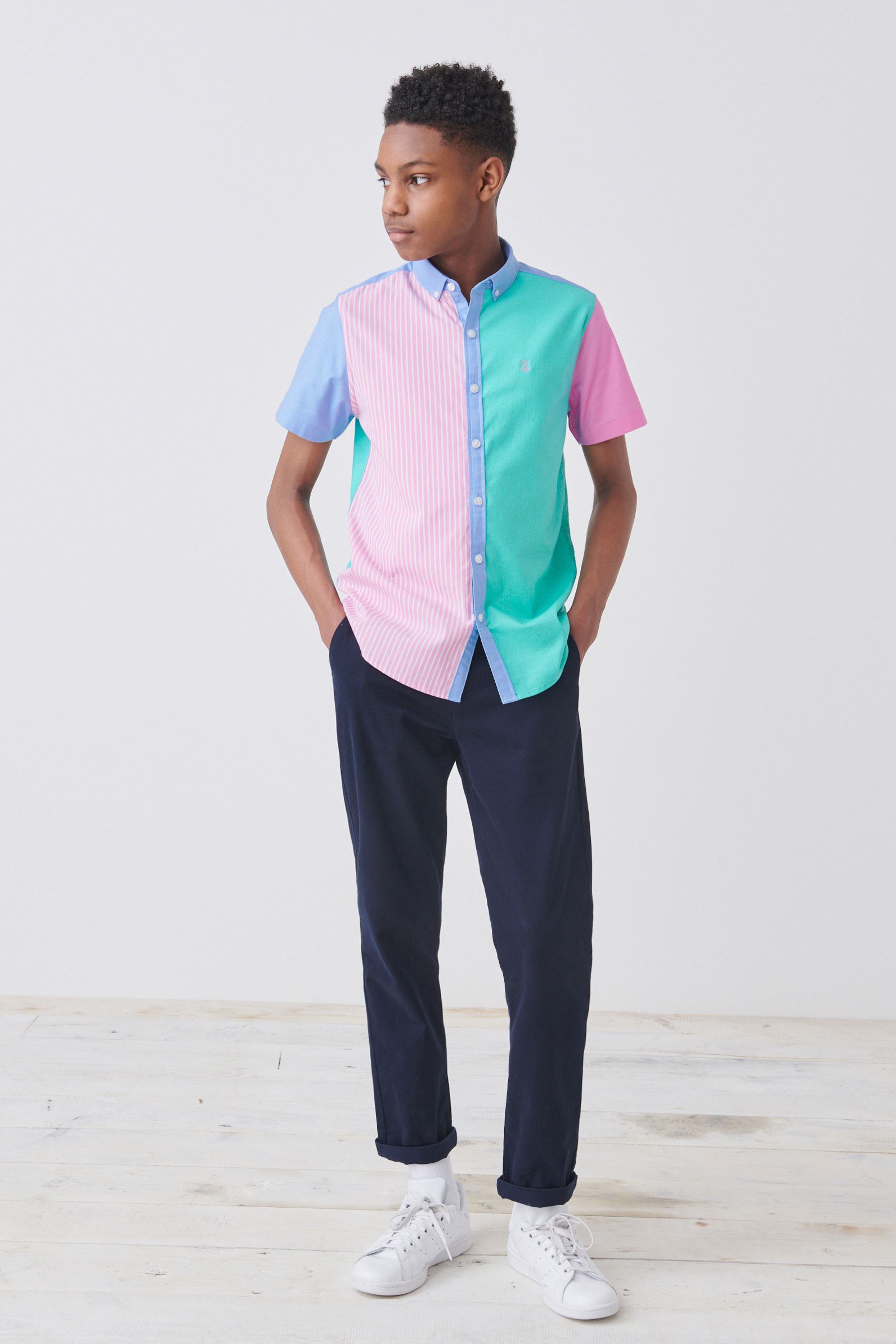 Oxford Shirt (3-16yrs) Short Sleeve