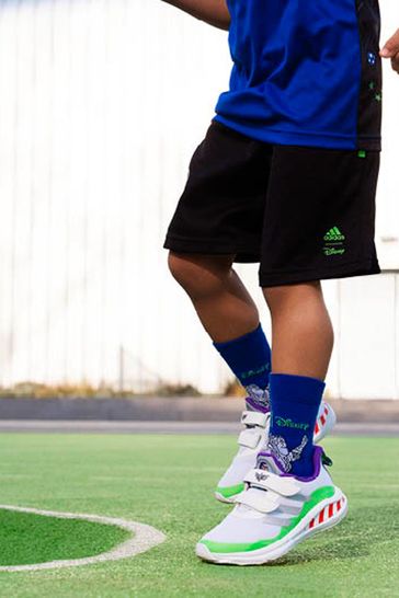 adidas Navy Blue Disney Top And Shorts Set