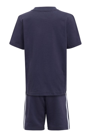 adidas Originals Little Kids Trefoil Shorts And T-Shirt Set