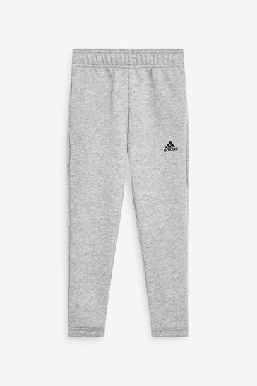 adidas Grey 3 Stripe Tracksuit