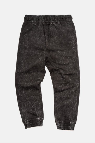 Angel & Rocket Black Rudi Acid Wash Joggers