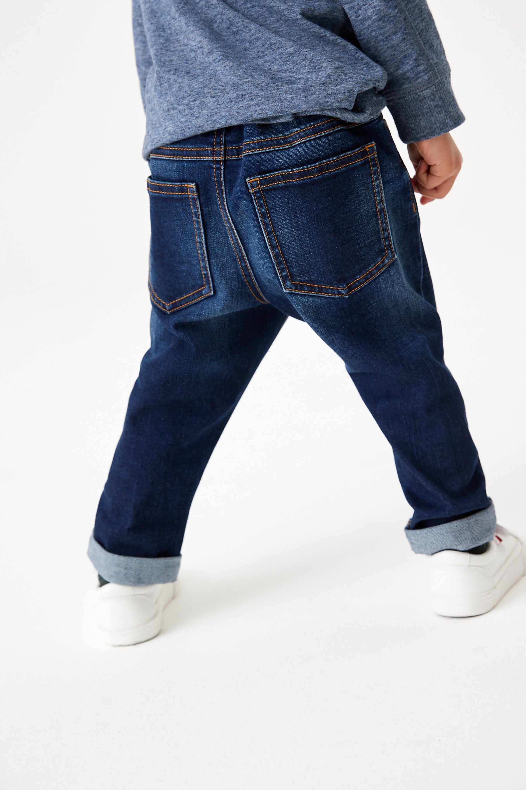 Five Pocket Jeans With Stretch (3mths-7yrs) Slim Fit