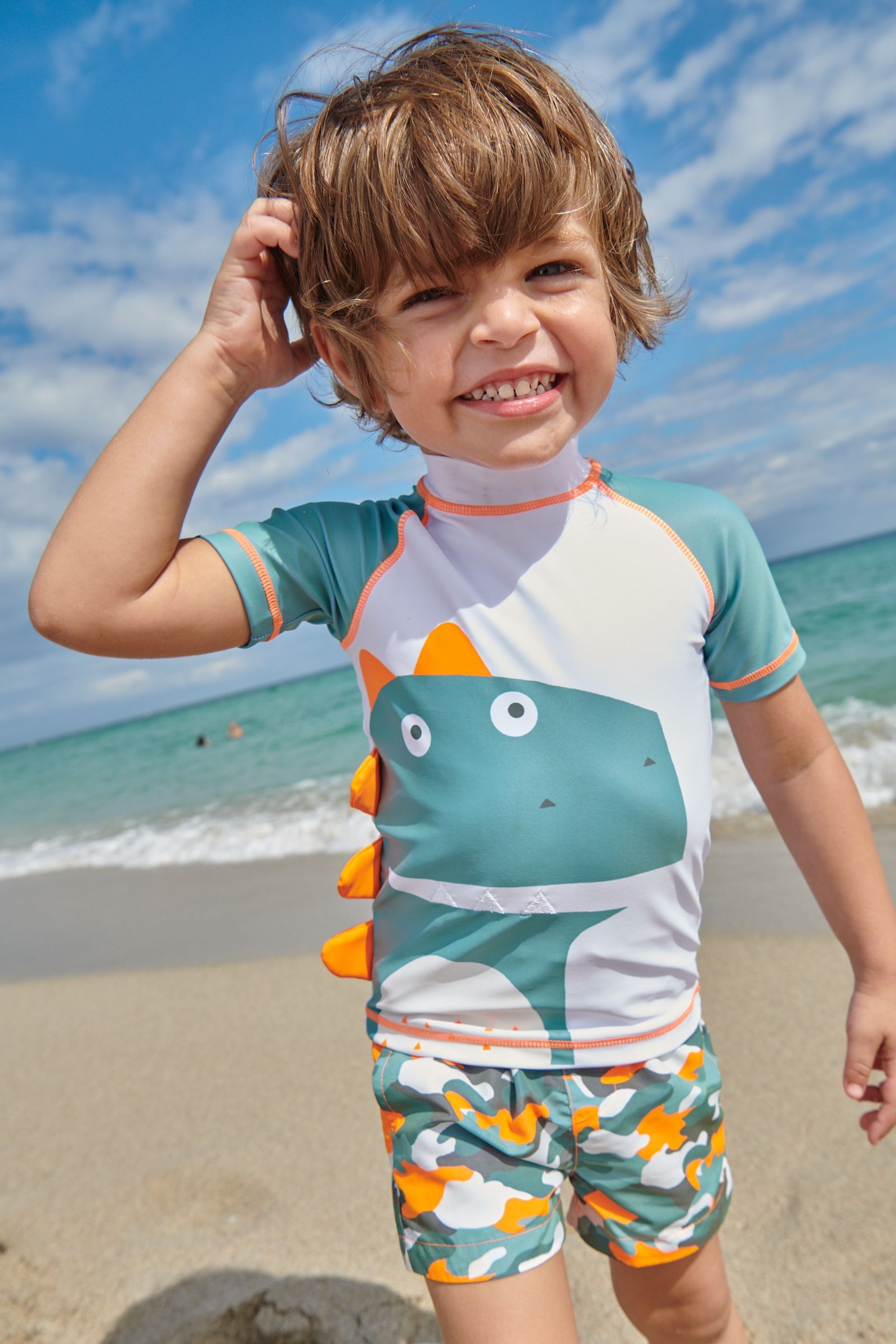 2 Piece Rash Vest And Shorts Set (3mths-7yrs)