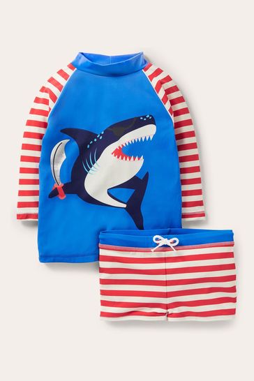 Boden Blue Surf Set