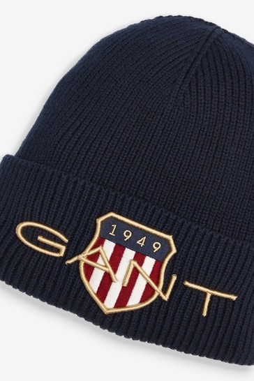 GANT Teen Boys Archive Shield Beanie