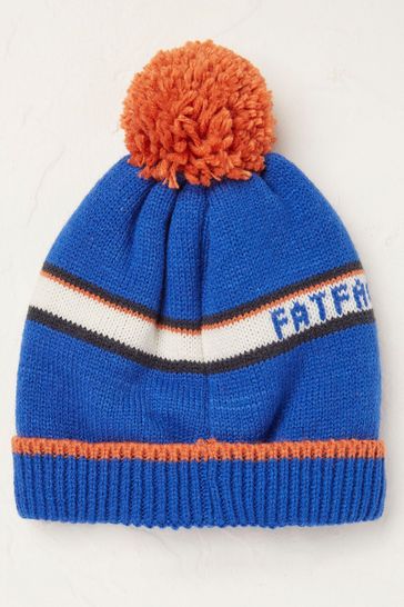 FatFace Blue Goggles Beanie