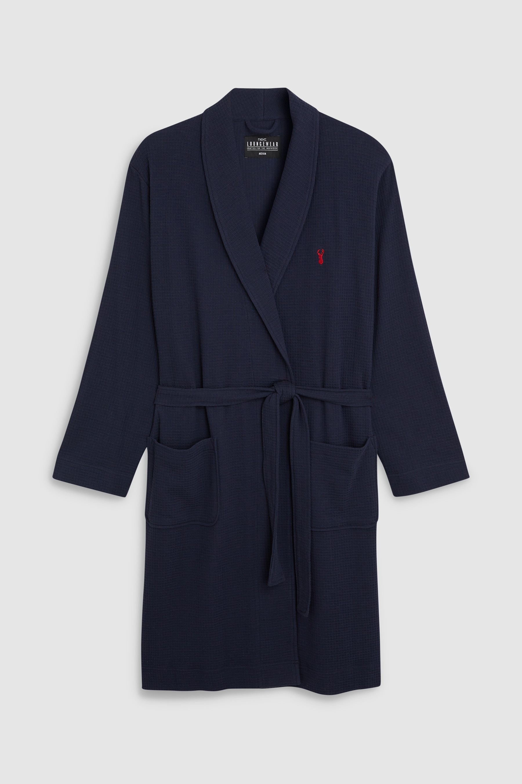 Lightweight Waffle Dressing Gown