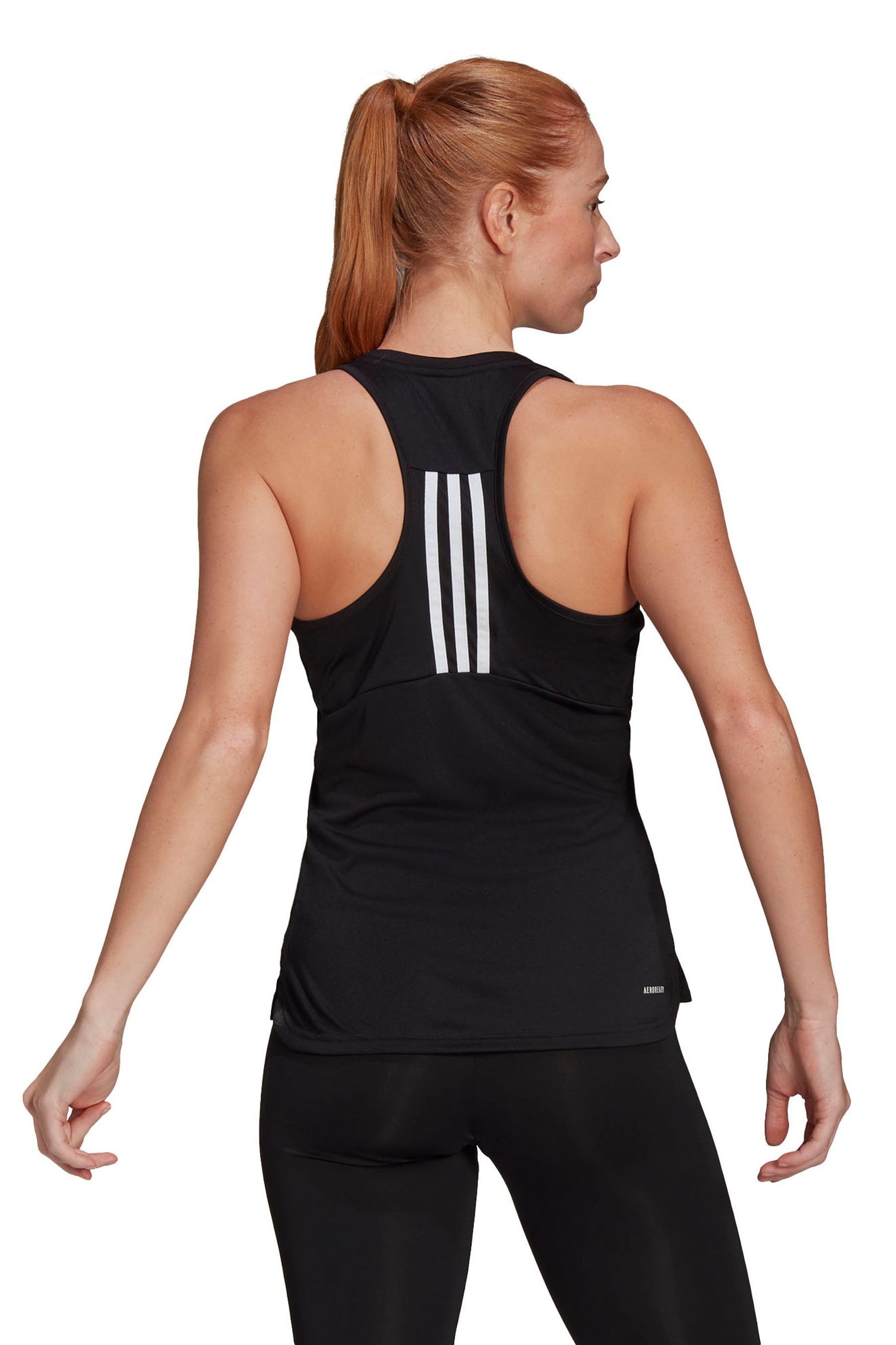 adidas D2M 3 Stripe Vest