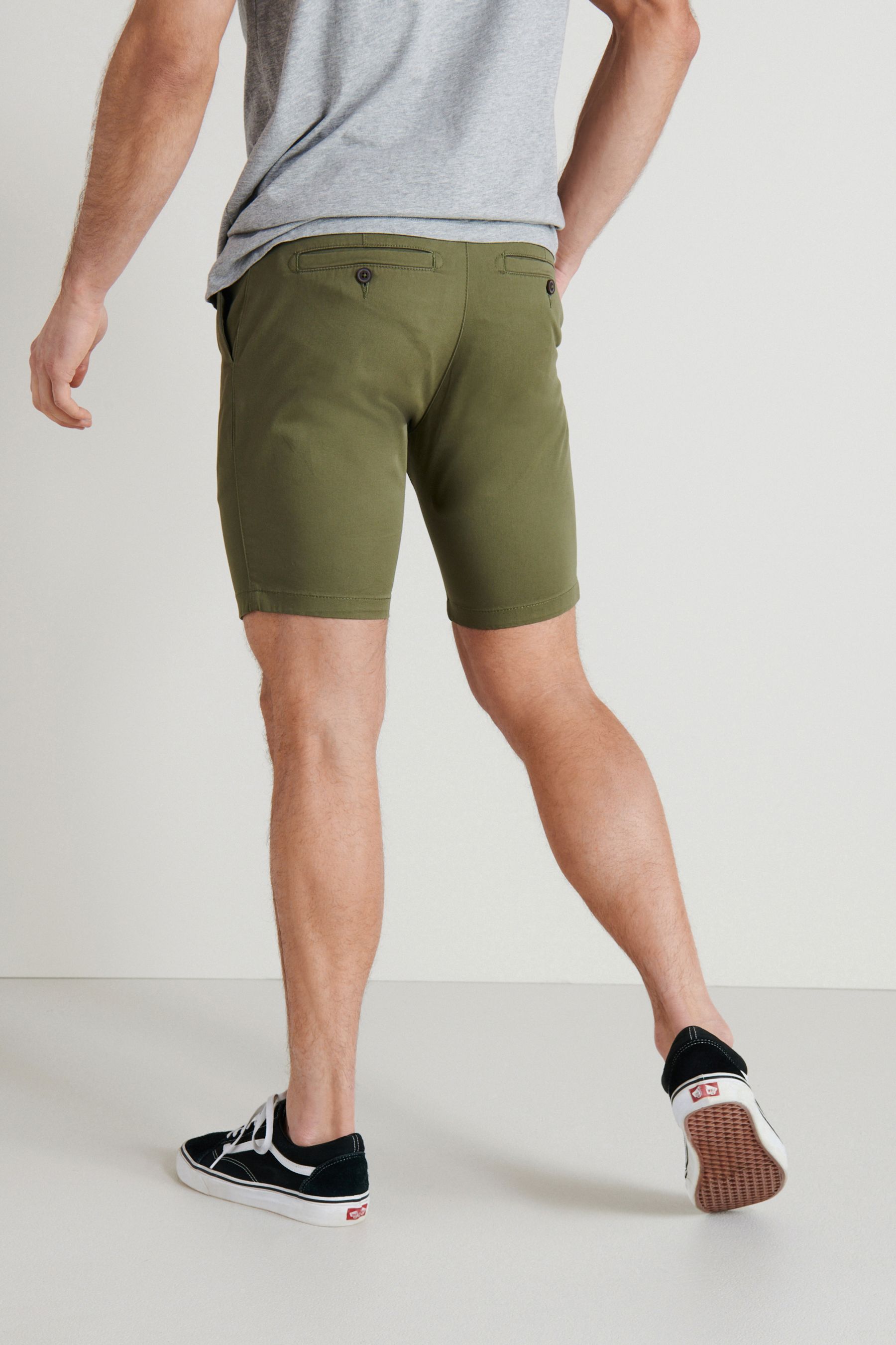 Stretch Chino Shorts Slim Fit