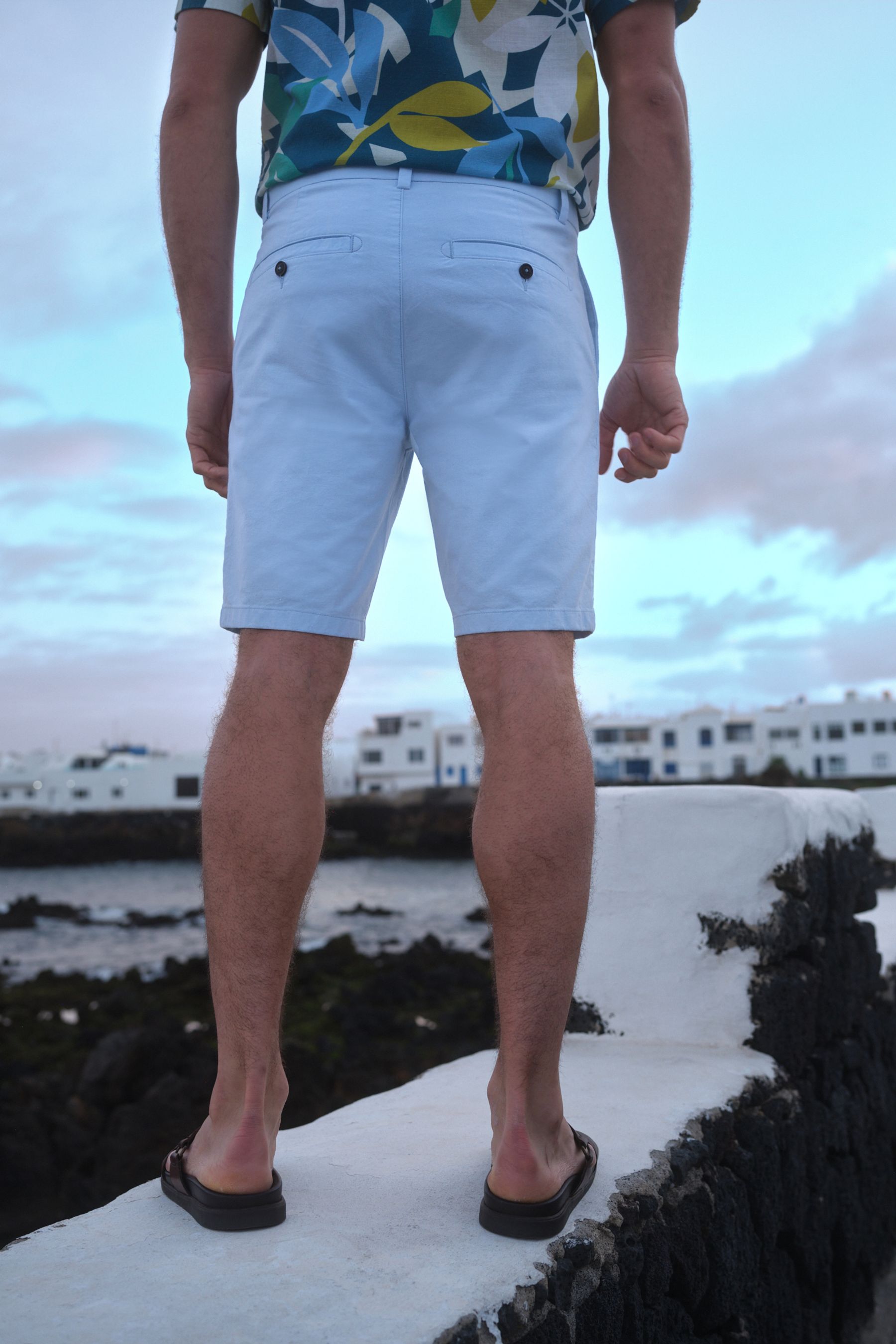 Stretch Chino Shorts Slim Fit