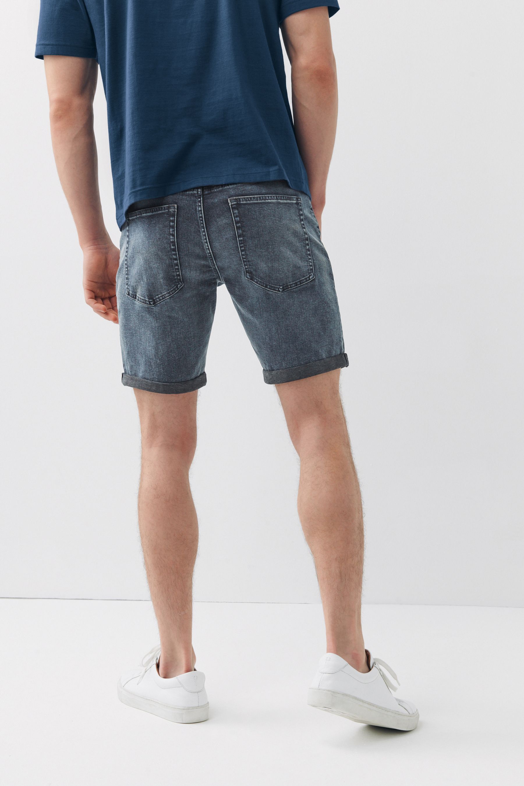 Denim Shorts Slim Fit