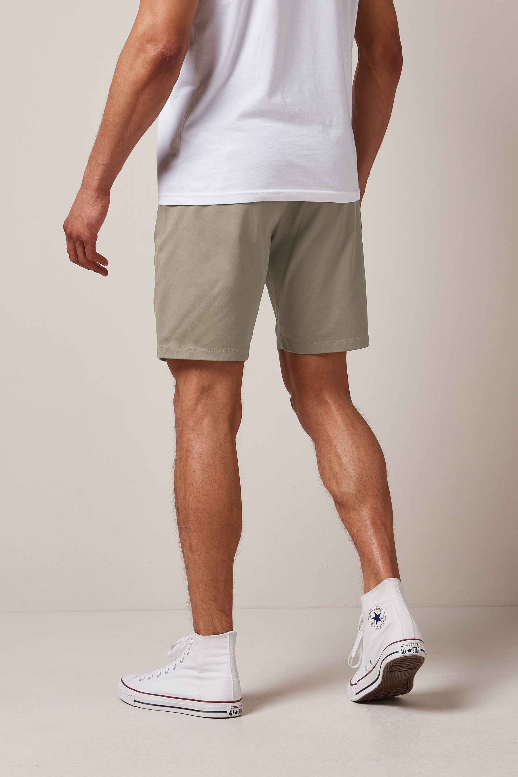 Stretch Chino Shorts Straight Fit