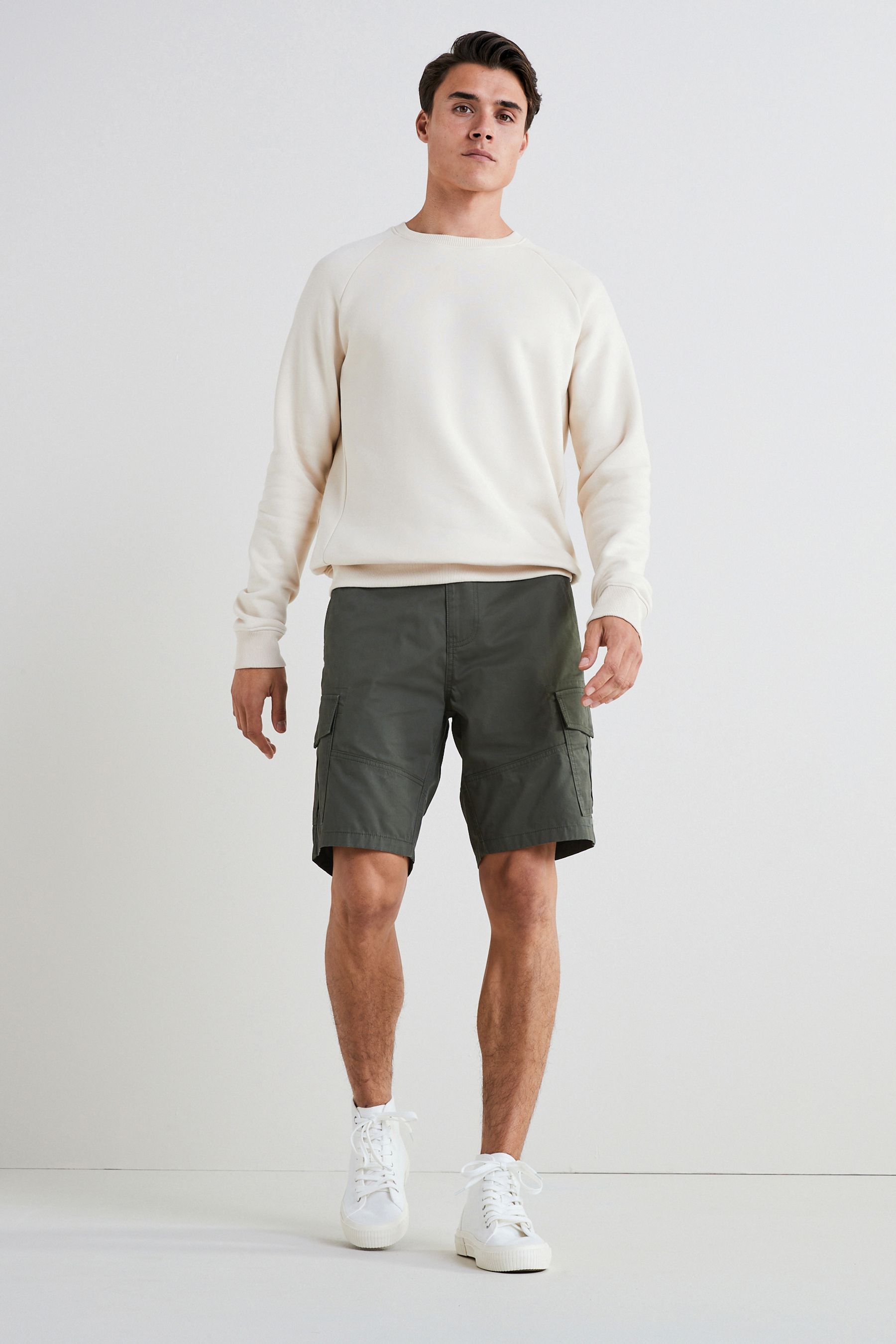 Cotton Cargo Shorts