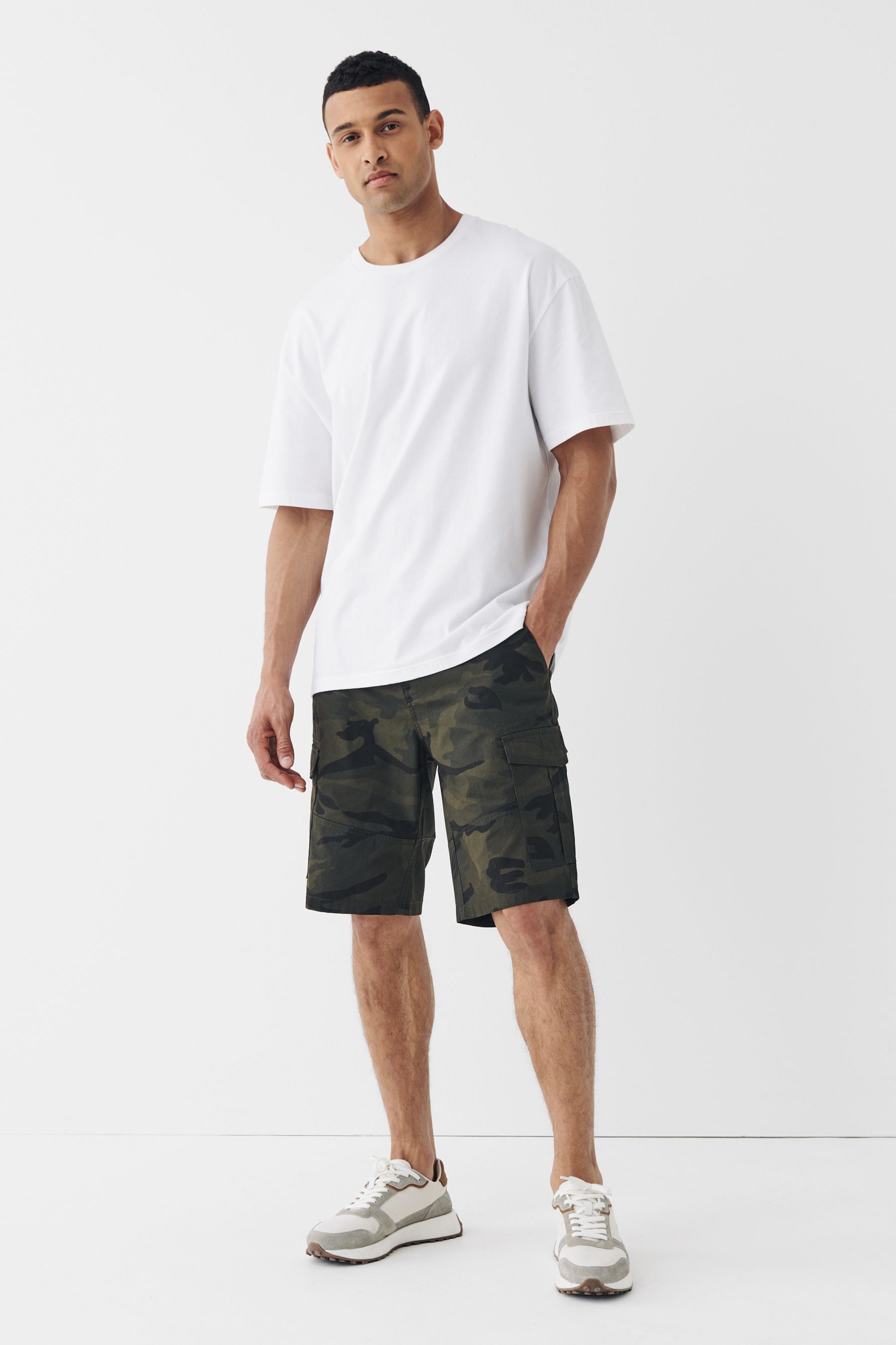 Cotton Cargo Shorts