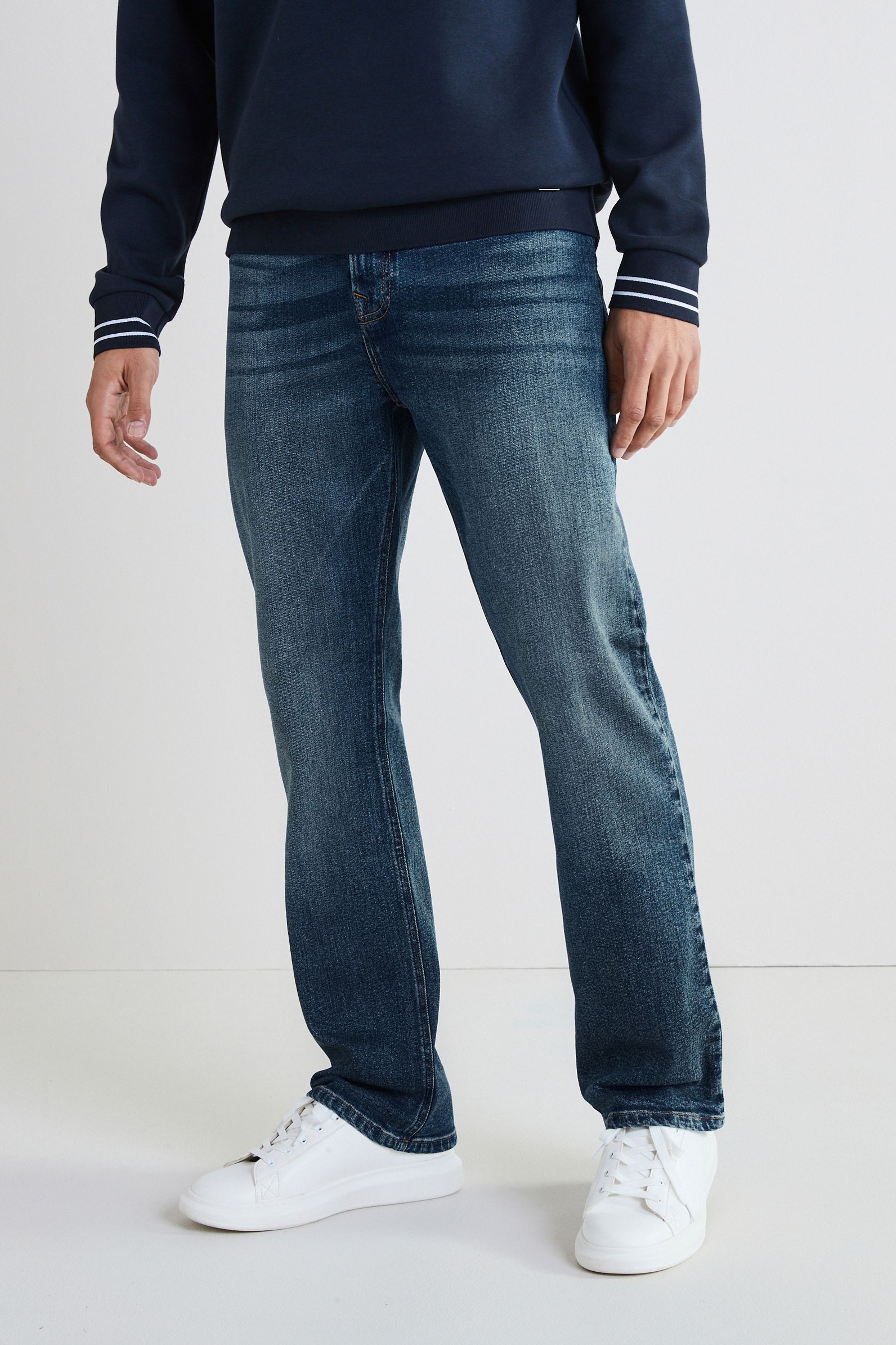 Authentic Stretch Jeans Straight Fit