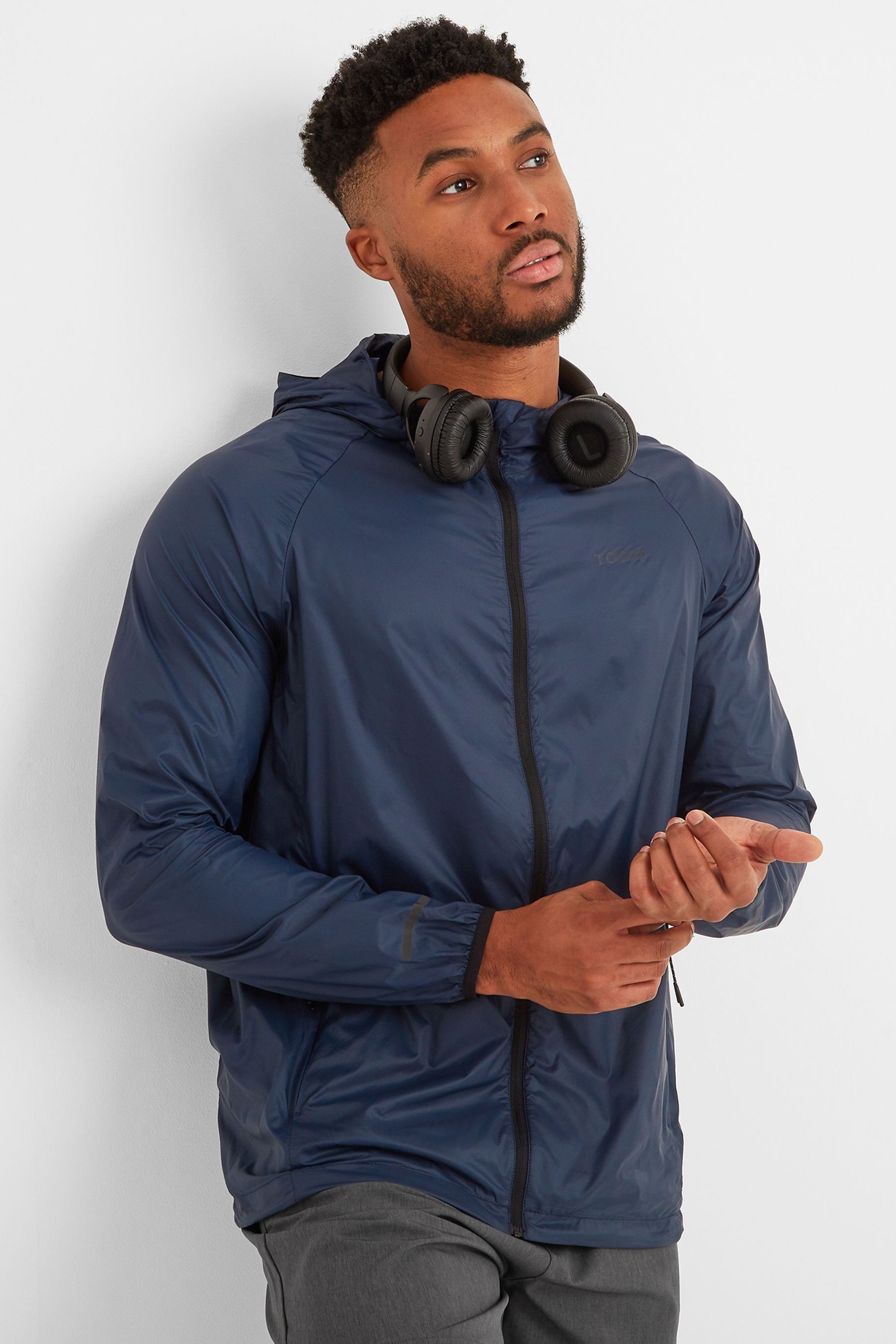 Tog 24 Blue Aisby Mens Windrunner Jacket