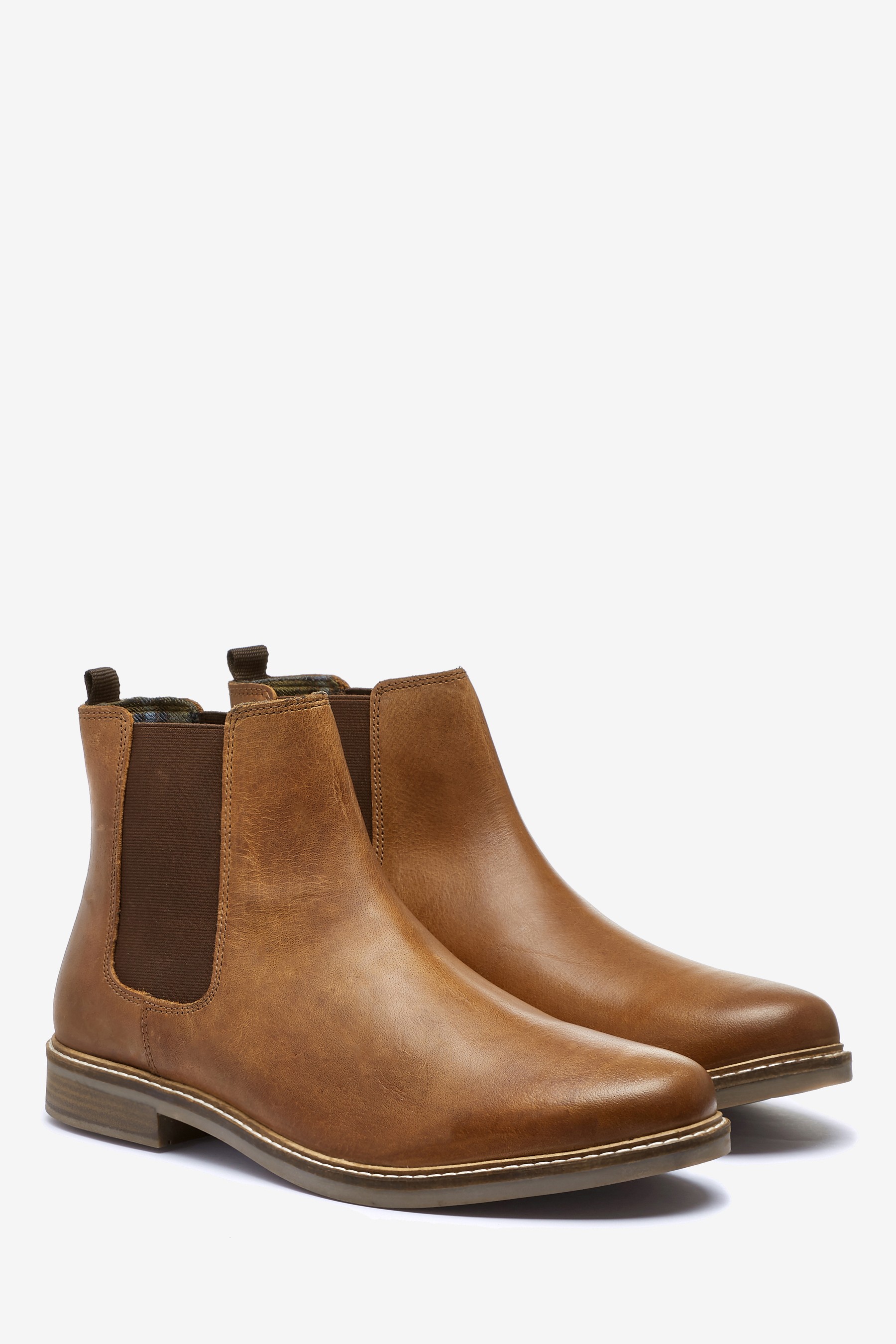 Waxy Finish Chelsea Boots