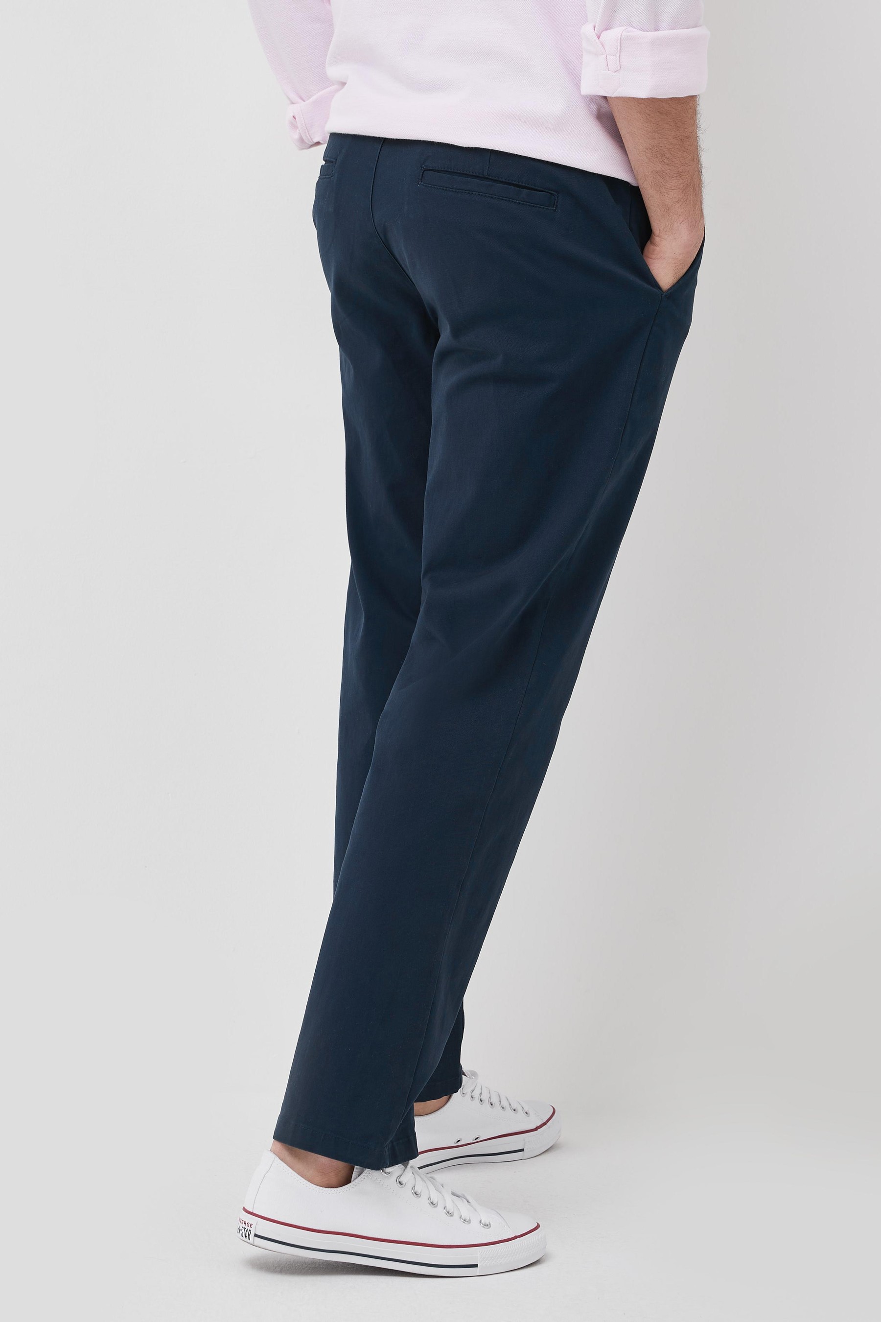 Stretch Chino Trousers Relaxed Fit