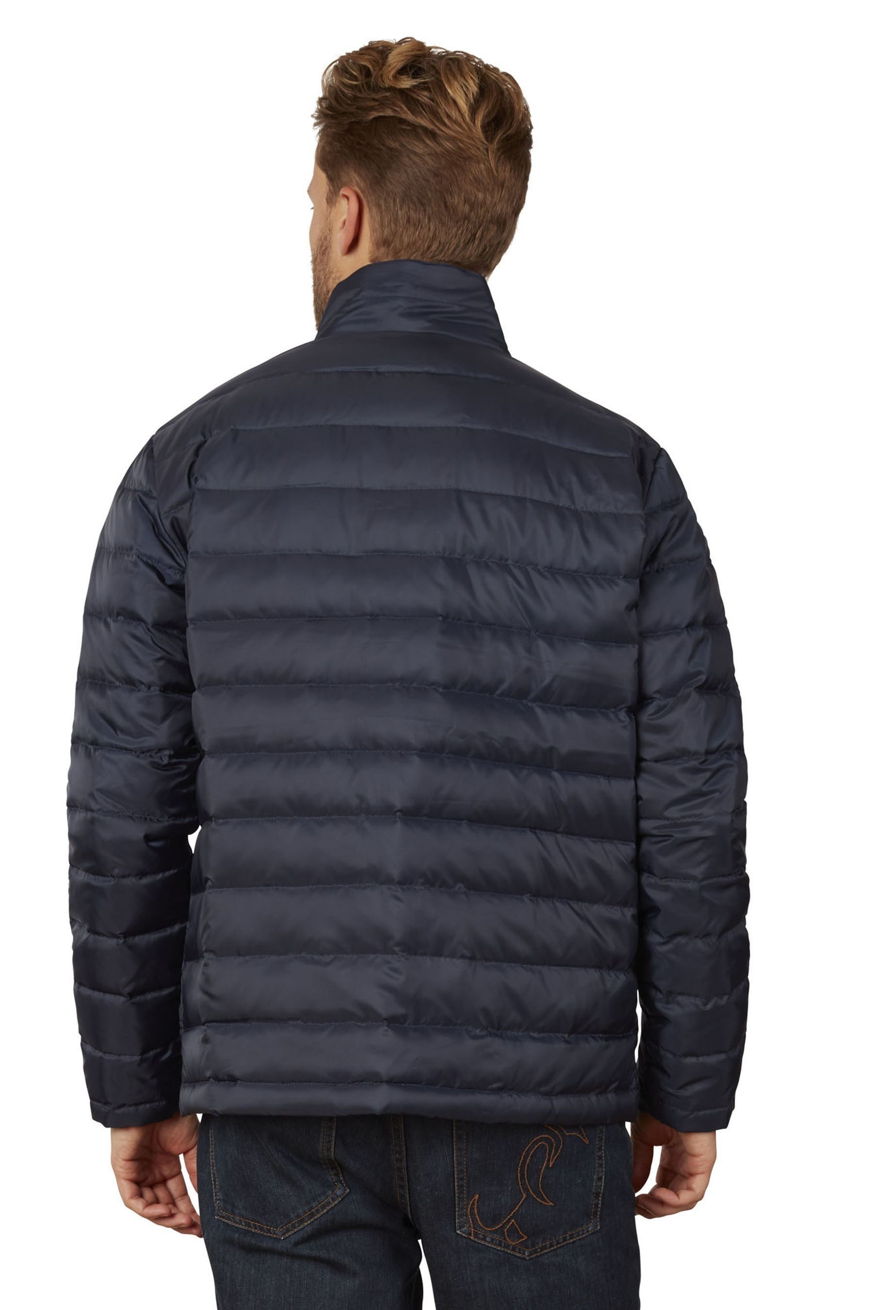 Raging Bull Blue Lightweight Puffer Jacket