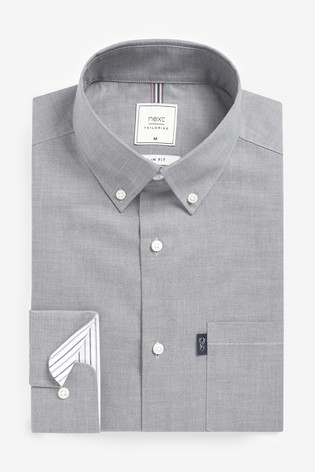 Easy Iron Button Down Oxford Shirt Regular Fit Single Cuff