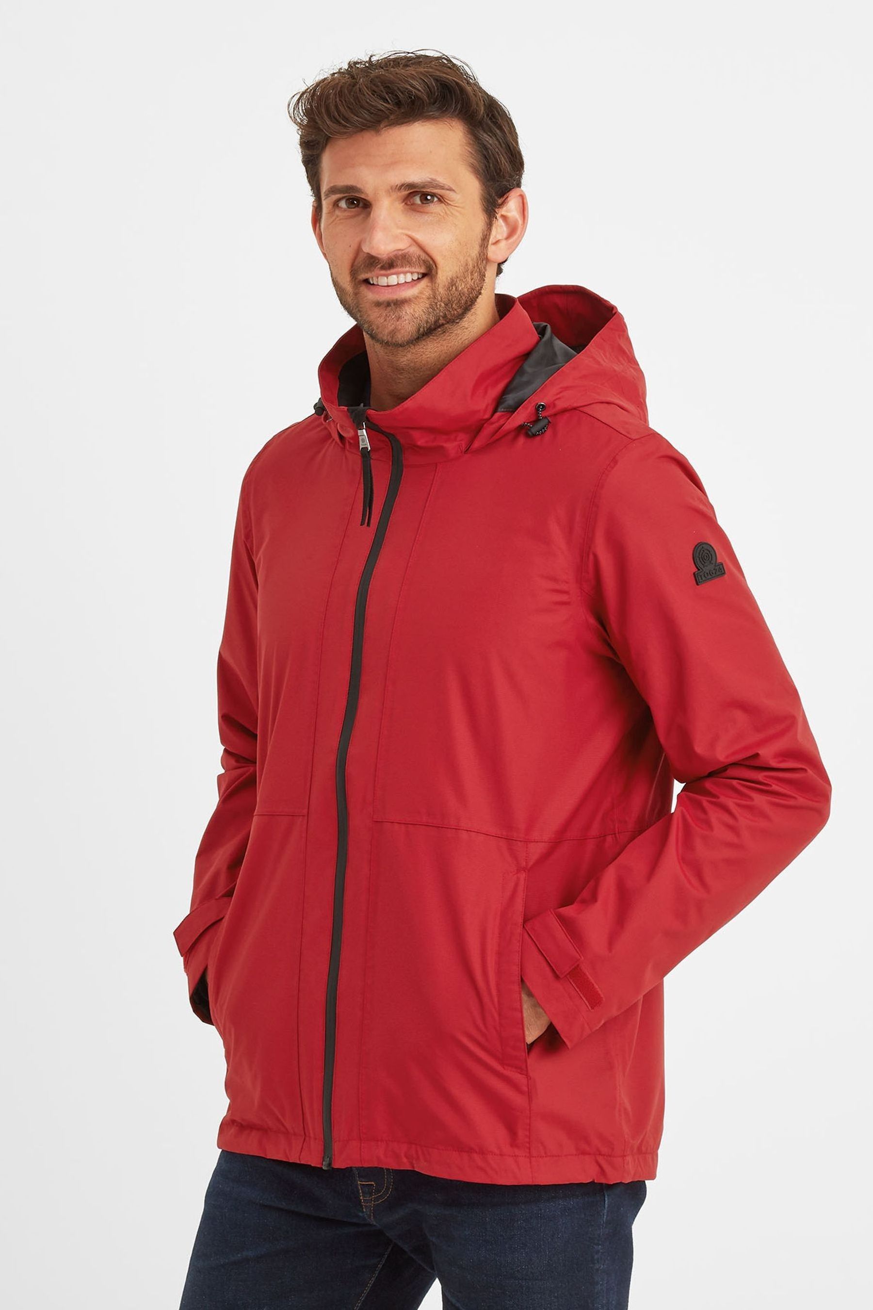 TOG24 Mens Red Gribton Waterproof Jacket