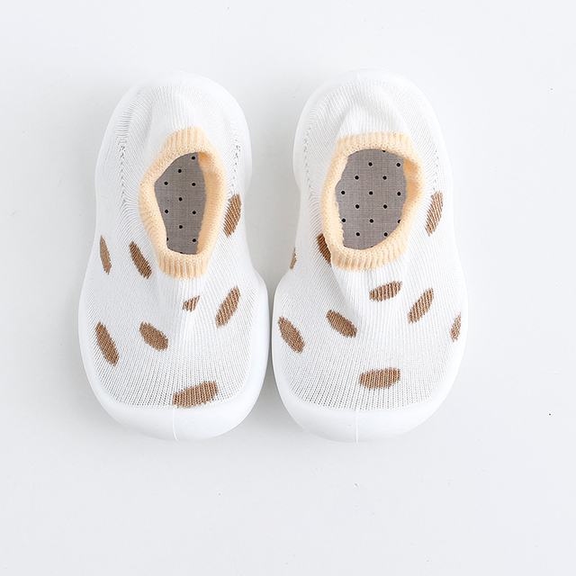 Cute Baby Anti-Slip Frist Walkers Cartoon Newborn Baby Girls Boys Anti-Slip Socks Slippers Boots Shoes Suitable for Baby Toddler