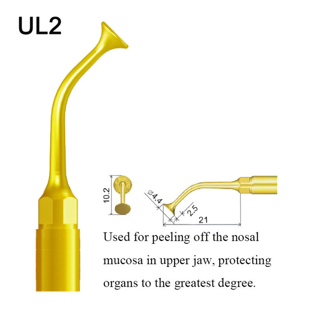 Vvteeth PiezoSurgery Tips for Mectron Woodpecker Dmetec NSK Orthopedic Cut Sinus Lift Dental Implant Handpiece Piezo Surgery