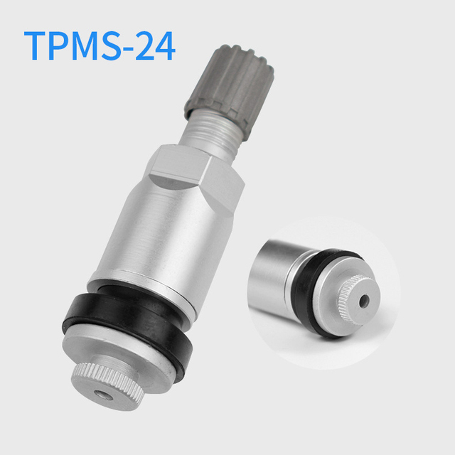 4pcs TPMS Tire Pressure Sensor Valve Metal Rubber Valves All Cars for Mercedes Audi Land Rover Volkswagen Patrol Buick Ford