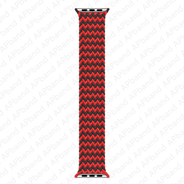 Braided Solo Loop For Apple Watch Band 45mm 41mm 44mm 40mm 42mm 38mm 1:1 Formal Nylon Bracelet iWatch Series 3 4 5 SE 6 7 Strap