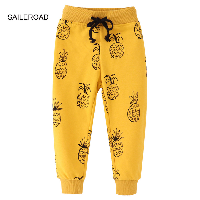 Sailroad 2-7 years 2022 New Spring Dinosaurs pants for boy kids boys pants pants casual sweatertrousers warm sports pants