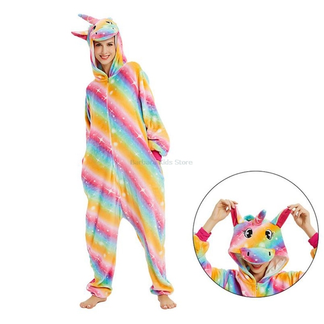 Pikachu Onesie Pajamas Cosplay Animal Clothes Kigurumi Dinosaur Pajamas Sets Unisex Winter Sleepwear Adult Boys Girls Hoodies Pajamas Women