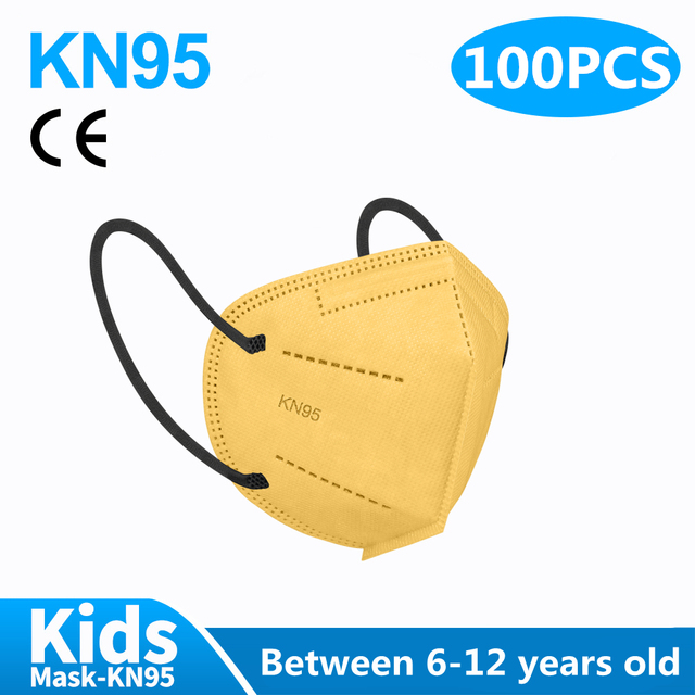 6-12 years old kids cubrebocas kn95 mascarillas ninos ffp2 mascarilla fpp2 homology ada infantil kn 95 security protection mask