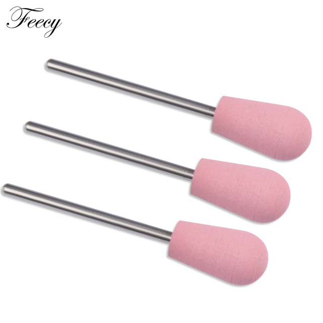 Rubber Silicone Milling Cutter for Manicure Stones Nail Drill Bit Machine Manicure Accessories Nail Buffer Polisher Grinder Tool