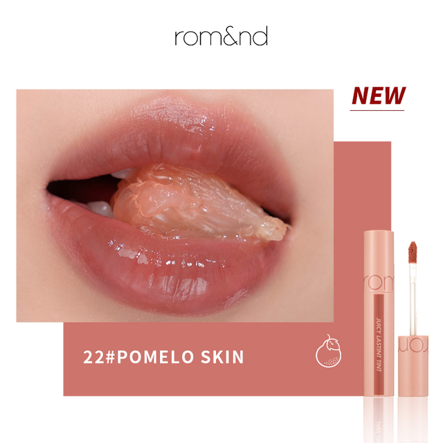 Romand Juicy Lasting Tint Lip Glaze Women Beauty Liquid Lipstick Lip Gloss Makeup Professional Cosmetics Silky Smooth