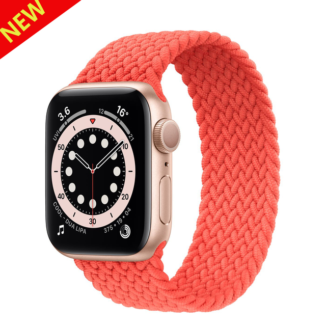 Braided Solo Loop Ring for Apple Watch Iwatch Serie 7 6 5 4 3 2 1 SE 40 41mm 42mm 44mm 45mm Applewatch Strap Bracelet Watchbands