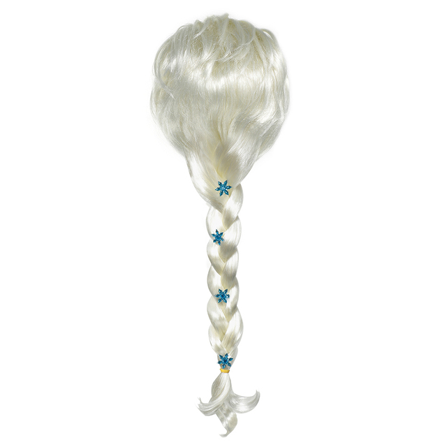 Elsa Mermaid Anna Wigs Princess Cosplay Accessory Unicorn Snow White Descendant of Moana Heandband Hair Accessories