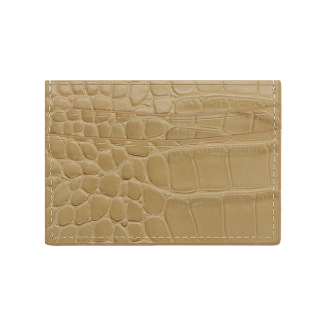 Classic Crocodile Pattern Card Holder Men Women Genuine Leather Credit Card Case ID Card Holder Card Holder Wallet Purse Pouch