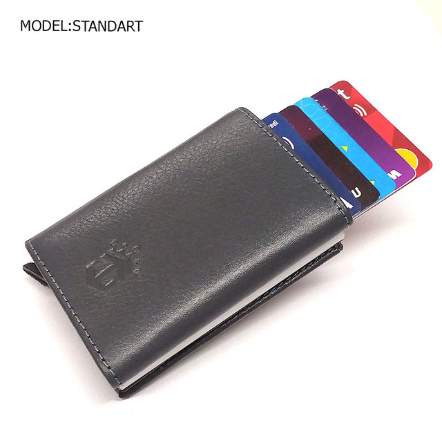 smart wallet business card holder genuine cowhide handmade smart automatic card holder men gift distributions card holder wallet wallet men card holder purse cards wallet money purse men's wallet id card holder men's wallets