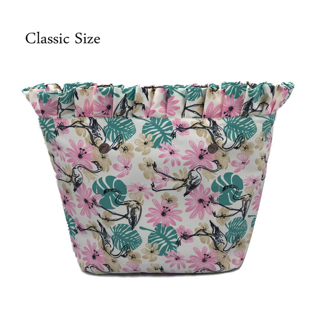 Women's Classic Mini Floral Briefcase Bag, Interior Zipper Pocket, Water Resistant Coating