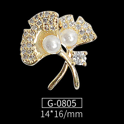 New Nail Art Jewelry Nail Art Zircon Flower Pendant Wild Nail Art Diamond Nail Art Zircon Jewelry G-0783