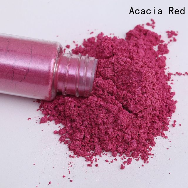 10g Mica Powder Epoxy Resin Dye Pearl Pigment Natural Mineral Mica Handmade Soap Coloring Powder for Cosmetic Soap Making