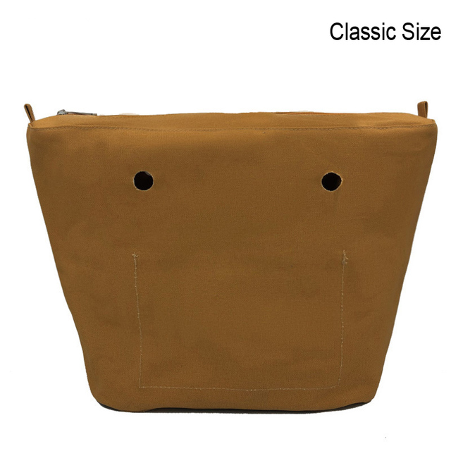 Water Resistant Interior Liner with Zipper Pocket, New Classic Waterproof Accessory for Obag O Bag, Silicone Accessory