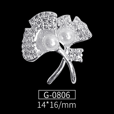 New Nail Art Jewelry Nail Art Zircon Flower Pendant Wild Nail Art Diamond Nail Art Zircon Jewelry G-0783