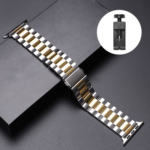 Metal Strap for Apple Watch Band 44mm 42mm 40mm 38mm 41 45mm Stainless Steel Bracelet for iWatch 7 6 SE 5 4 3 Series Accessories